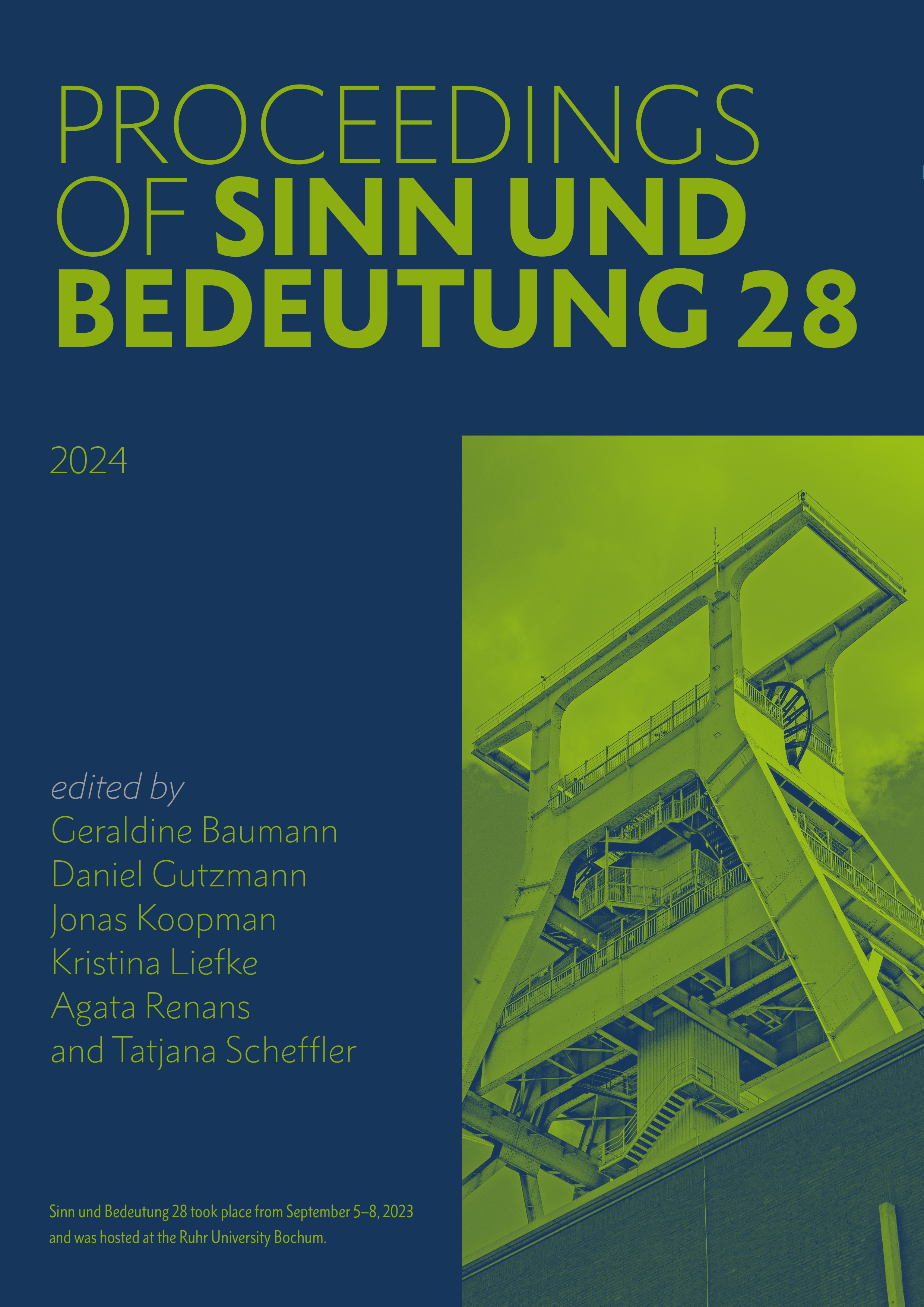 					View Vol. 28 (2024): Proceedings of Sinn und Bedeutung
				